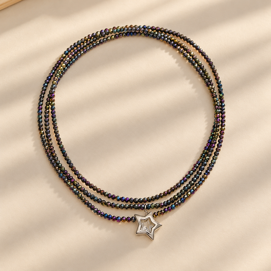 choker star cuentas