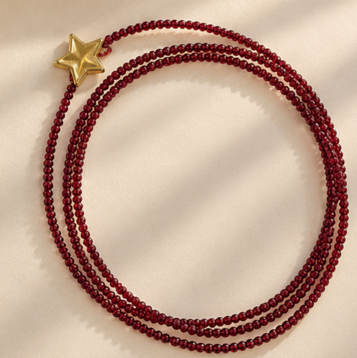 choker star cuentas