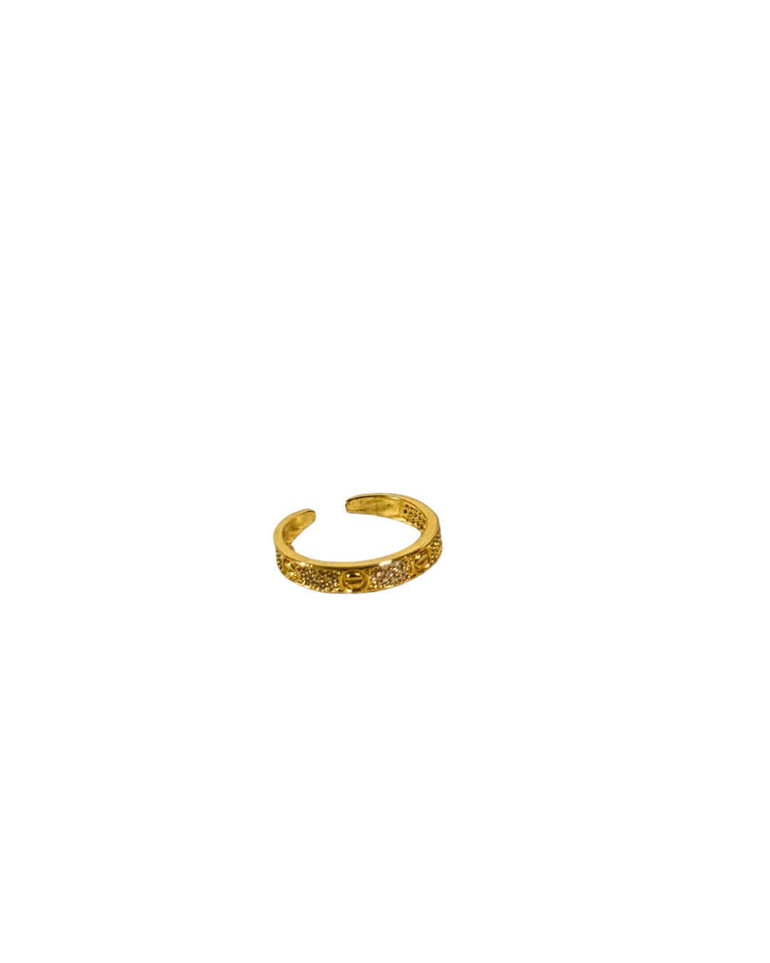 anillo cartier dupe gold