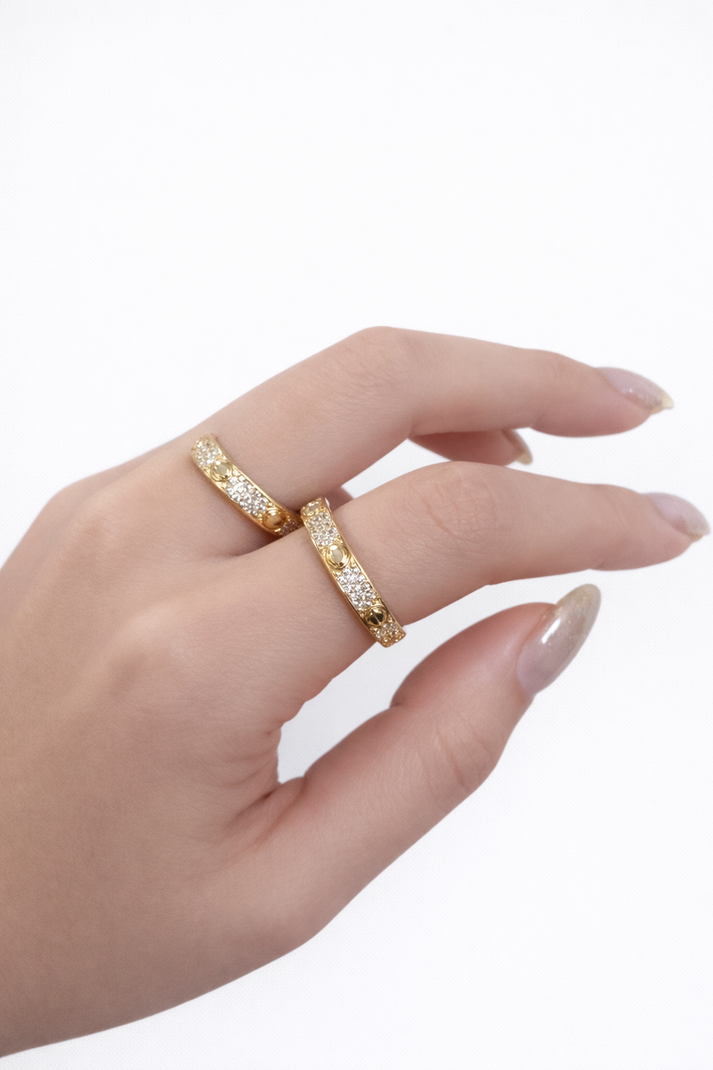 anillo cartier dupe gold