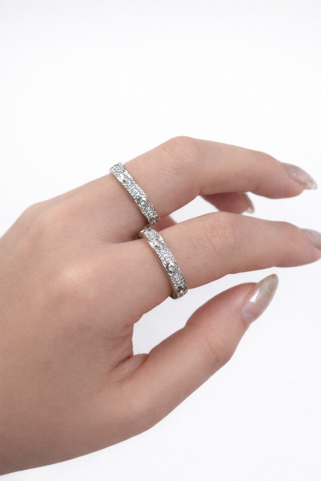 anillo cartier dupe silver