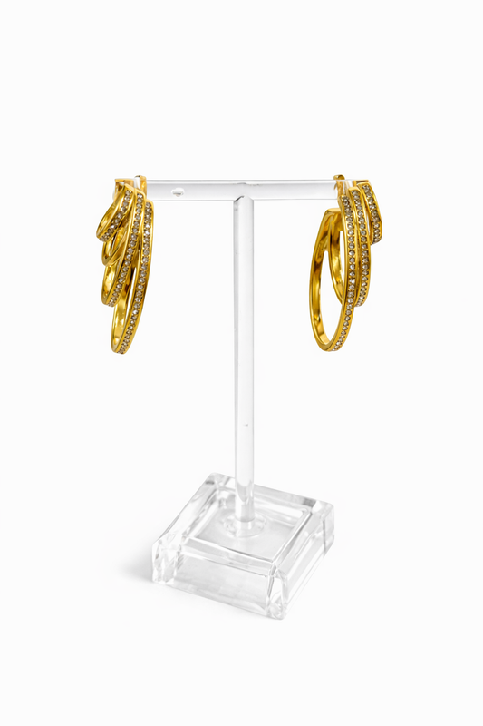 Arracadas Multiple gold