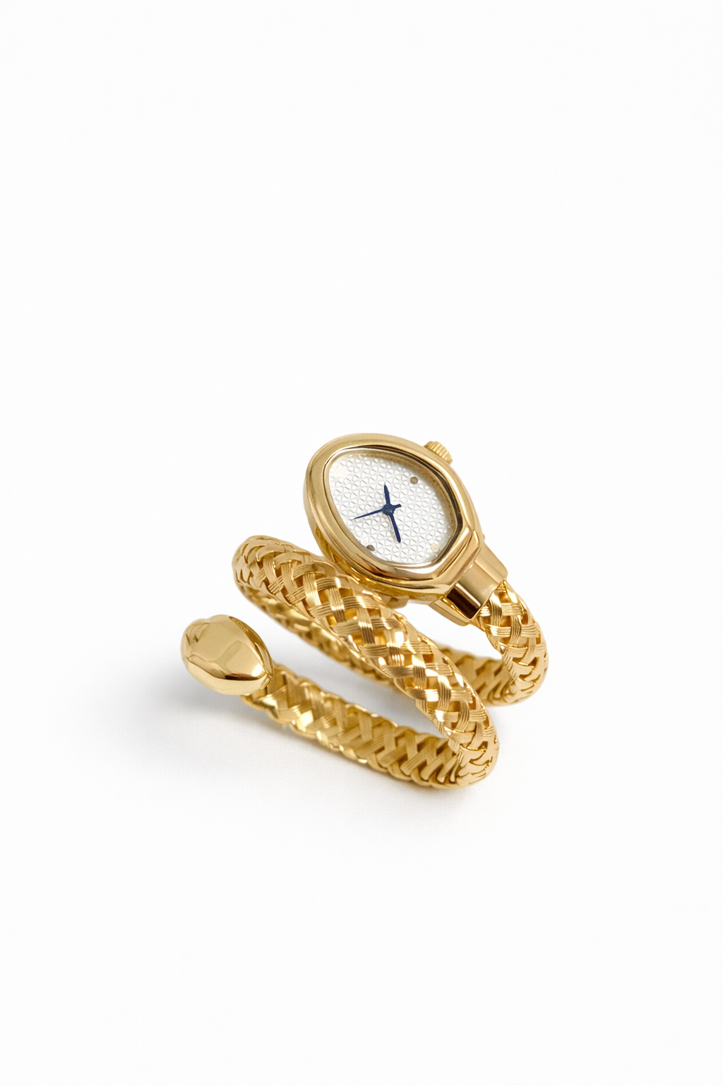 Reloj serpiente white